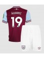 Otroški Nogometna dresi replika West Ham United Edson Alvarez #19 Domači 2024-25 Kratek rokav (+ hlače)